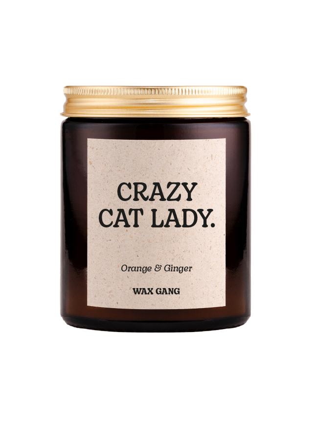 Wax Gang Duftkerze - Crazy cat lady.