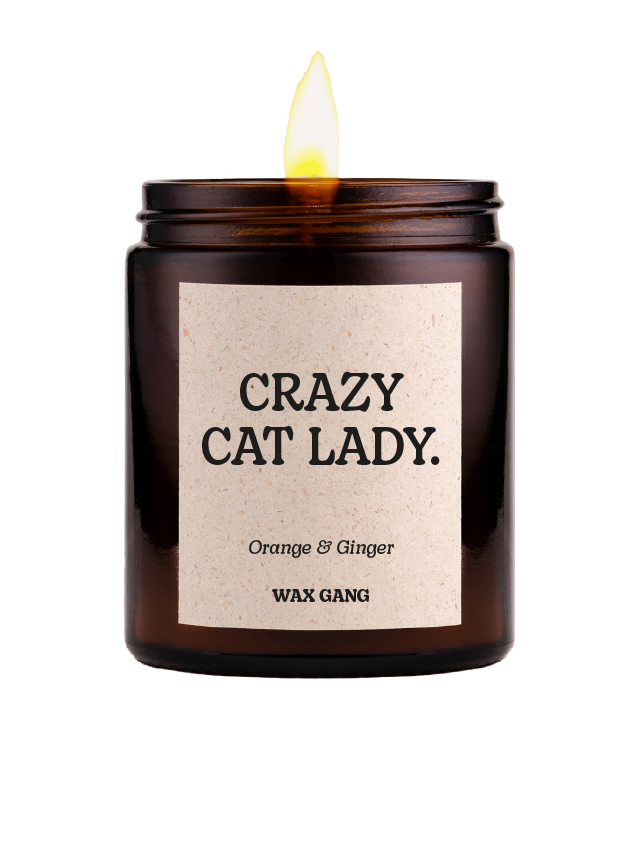 Wax Gang Duftkerze - Crazy cat lady.