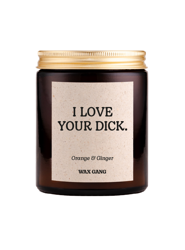 Wax Gang Duftkerze - I love your dick.