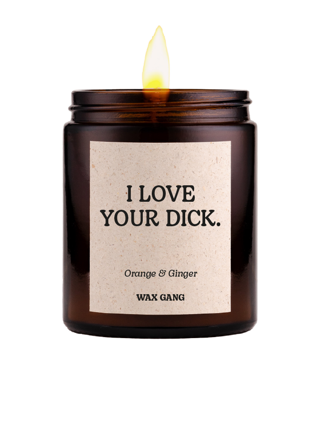 Wax Gang Duftkerze - I love your dick.