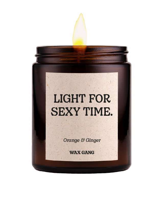 Wax Gang Duftkerze - Light for sexy time.