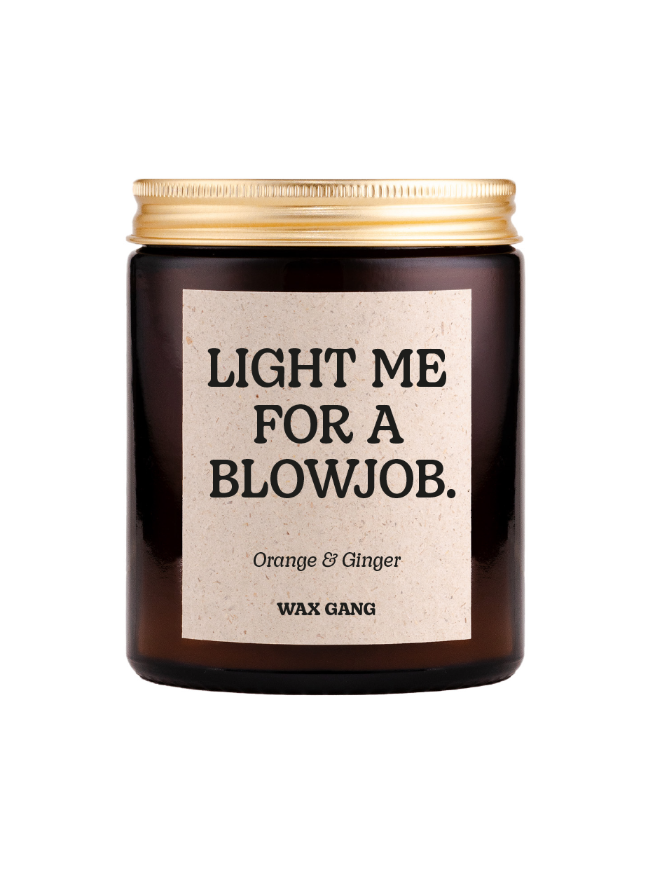 Wax Gang Duftkerze - Light me for a blowjob.