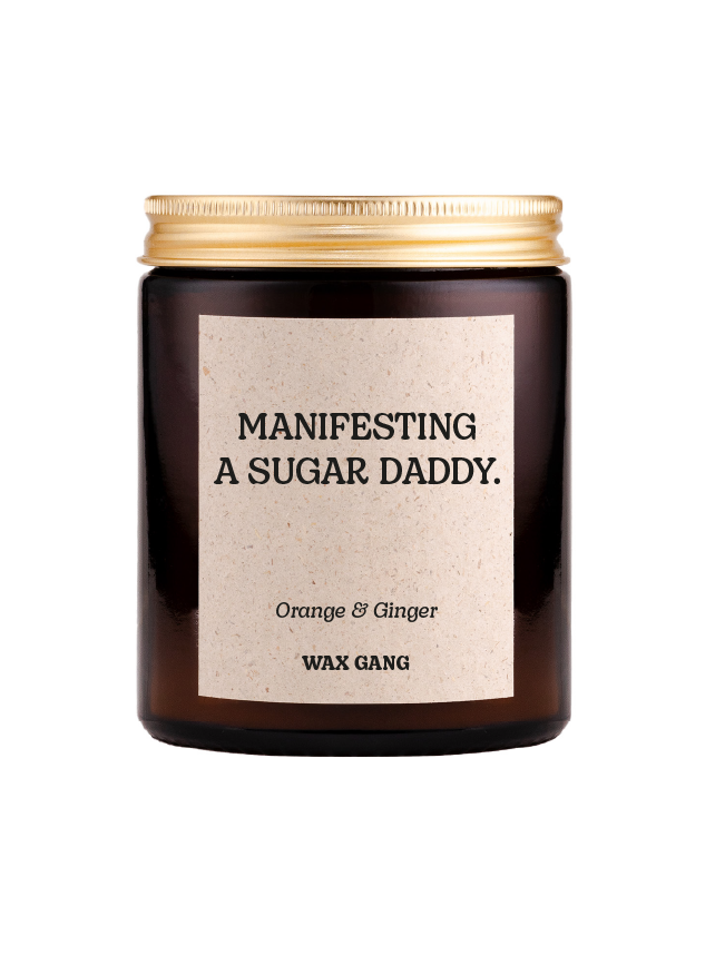 Wax Gang Duftkerze - Manifesting a sugar daddy.