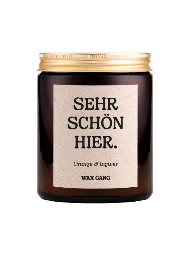 Wax Gang Duftkerze - Sehr schön hier.