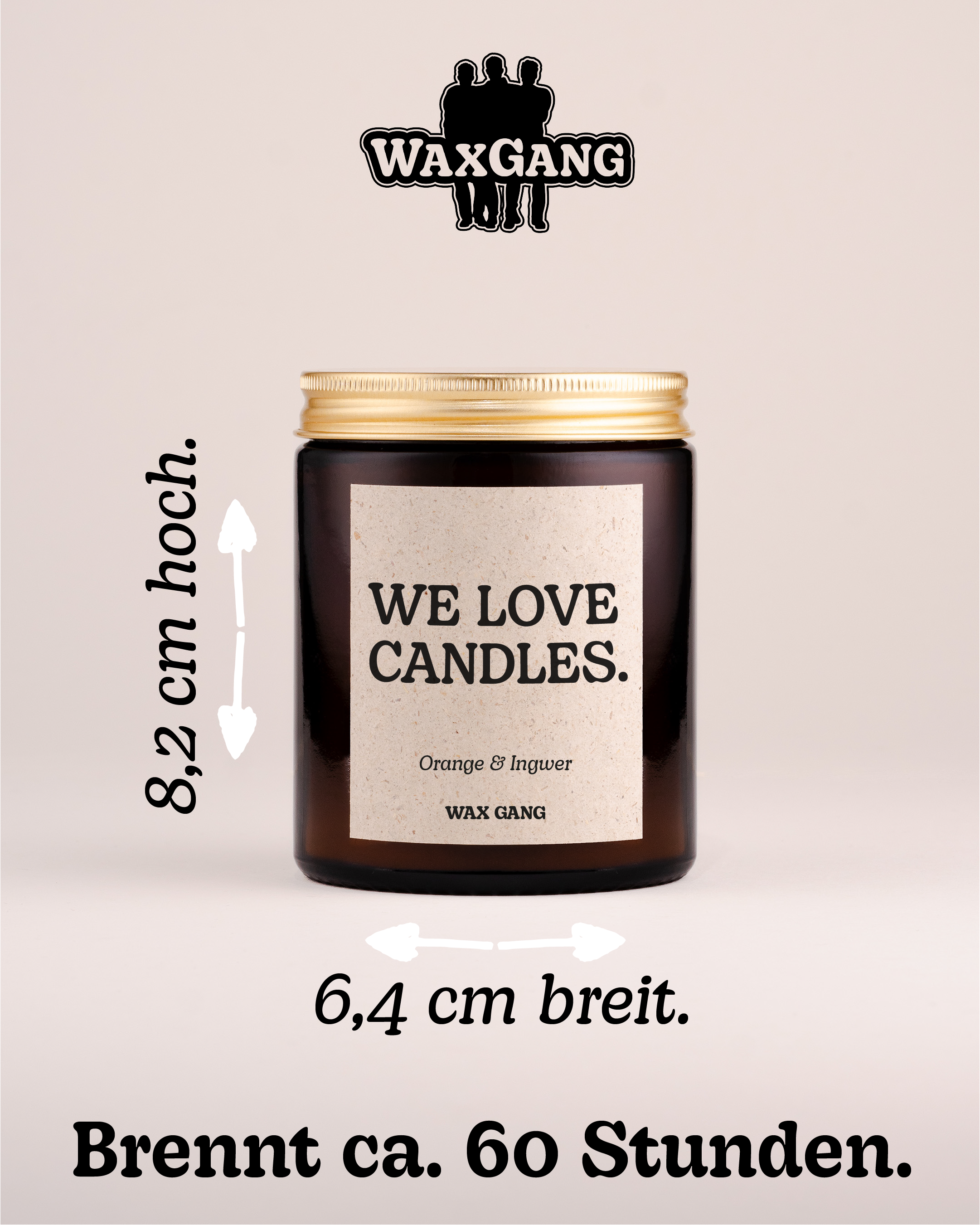 Wax Gang Duftkerze - For when you just want to burn something.